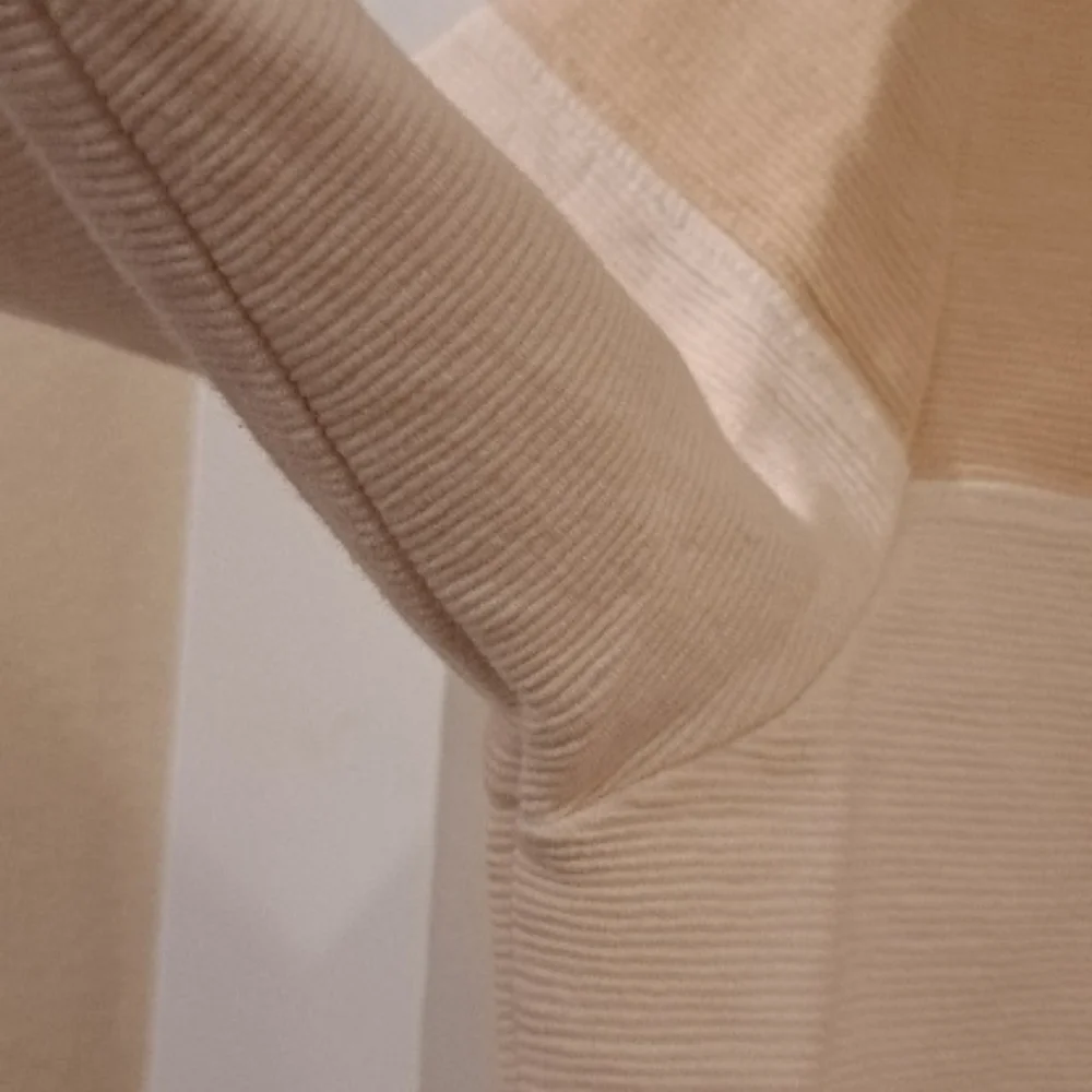 Great Northwest Clothing Company Striped top  CreamTan Brown size S
